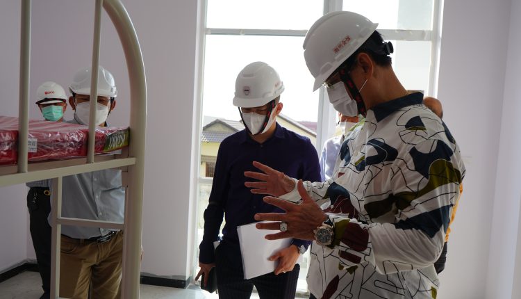 刘会长在现场提出指导意见