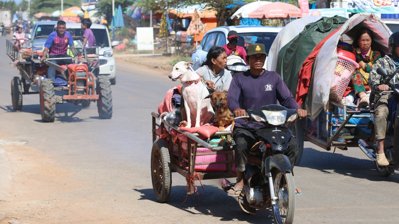 边境冲突已致柬埔寨逾51万平民流离失所