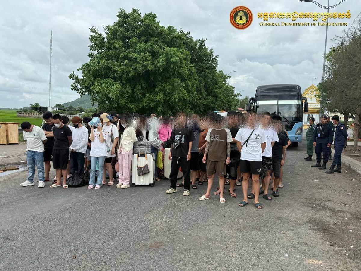 ជនជាតិវៀតណាម ១០៩នាក់ ត្រូវបានបណ្តេញចេញពីកម្ពុជា ក្រោយរកឃើញពាក់ព័ន្ធបទល្មើសបច្ចេកវិទ្យា និងគ្រឿងញៀន
