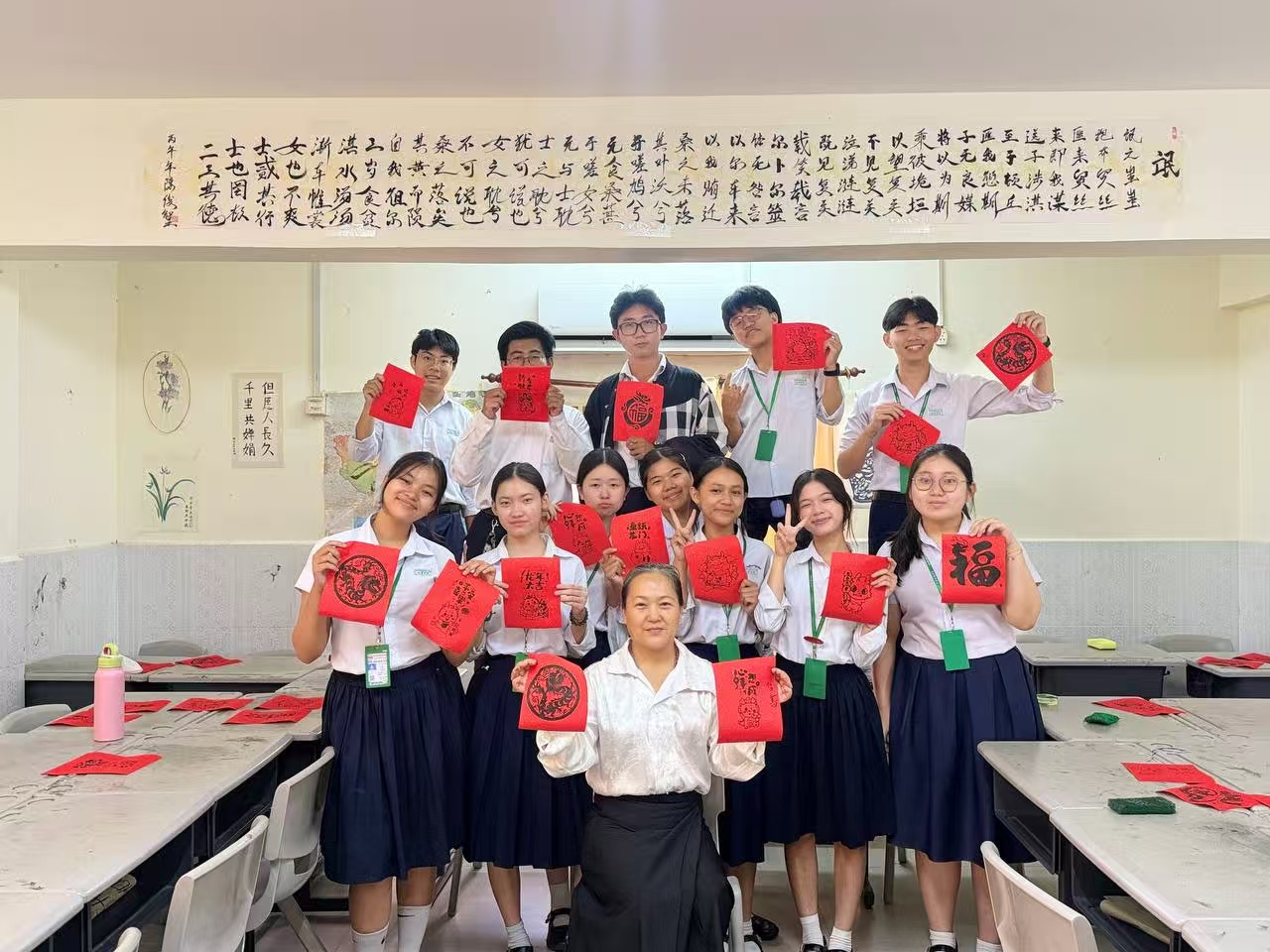 一捶一拓间，千年墨香润端华  ——端华分校学生体验非遗拓印