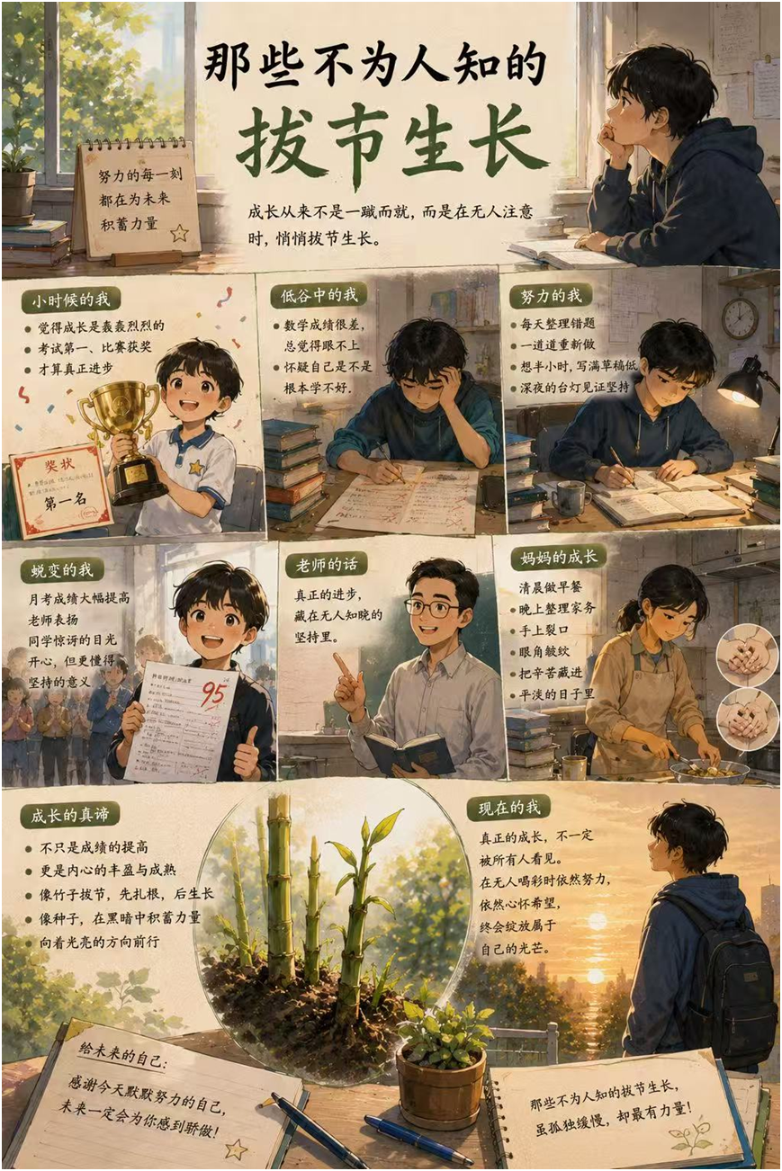 那些不为人知的拔节生长