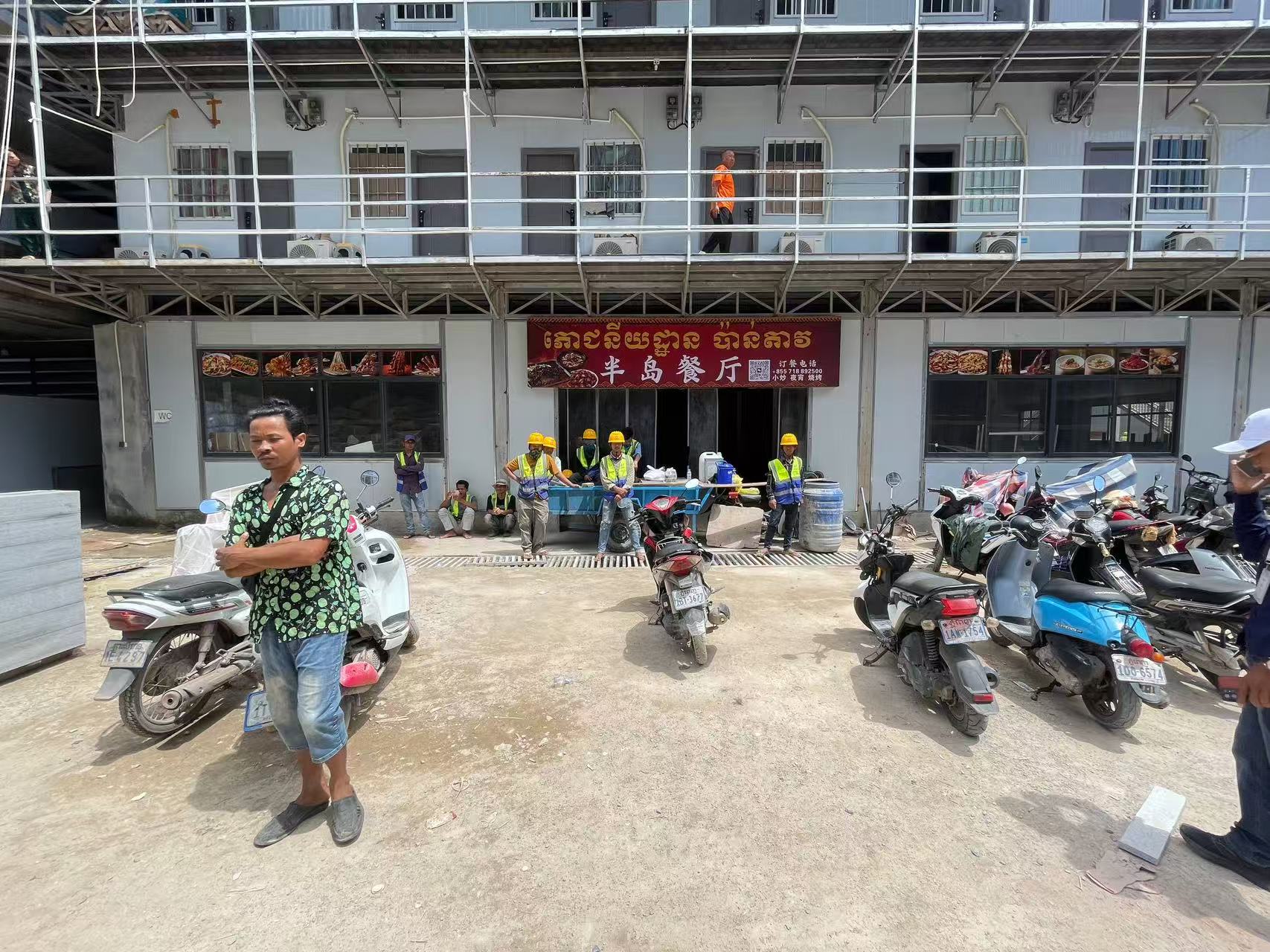 西港中国老板欠薪逾万美元   包工头率众公开讨薪
