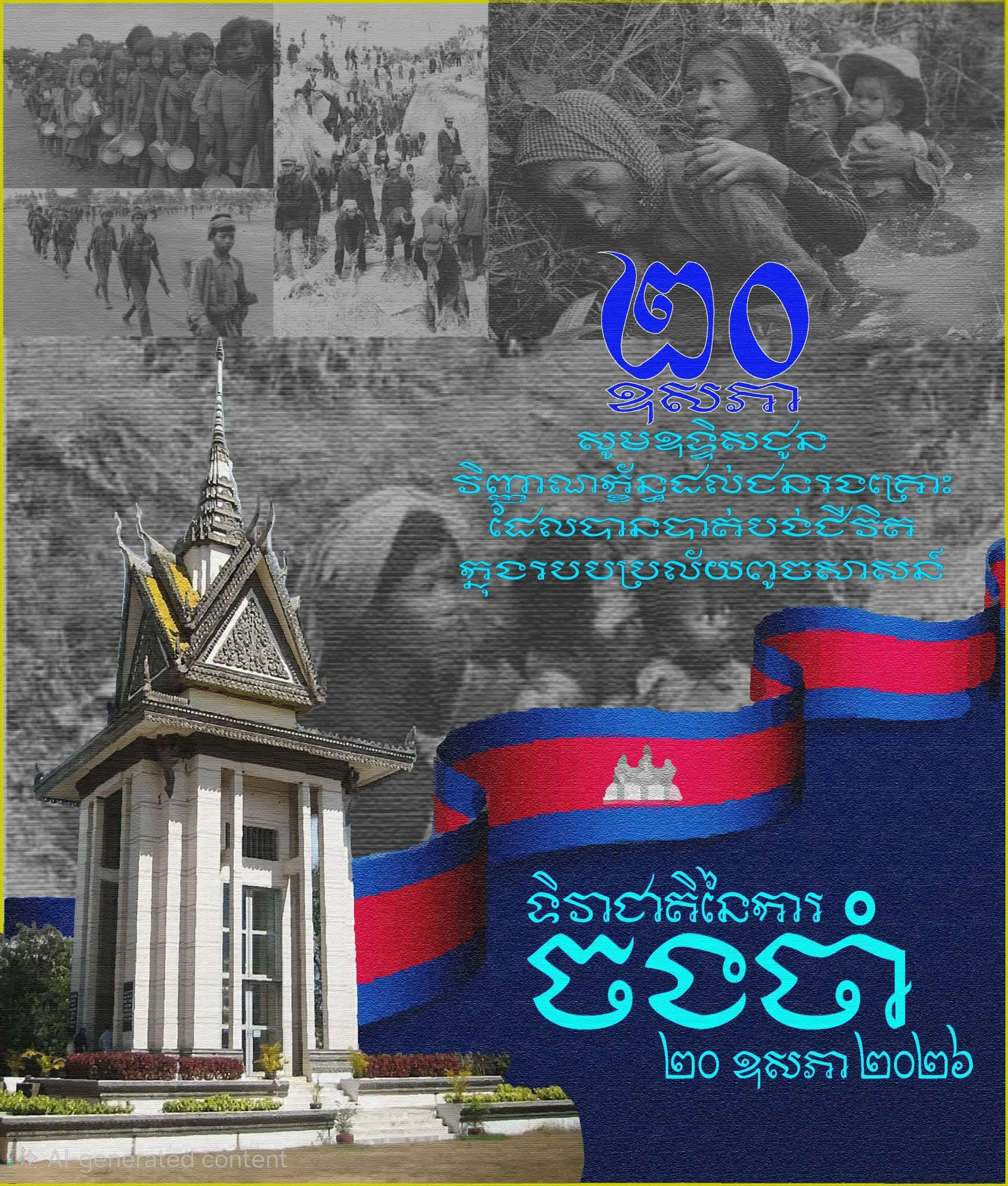 ទិវាជាតិនៃការចងចាំ ២០ ឧសភា! សម្តេចតេជោ ហ៊ុន សែន អំពាវនាវដល់ពលរដ្ឋ ឱ្យចូលរួមថែរក្សាការពារសន្តិភាពឱ្យបានគង់វង្ស