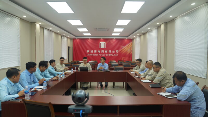大唐柬水柬网公司水网五站一体集控项目顺利通过柬埔寨国家电力调度中心现场验收