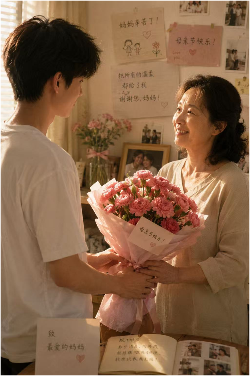致康乃馨