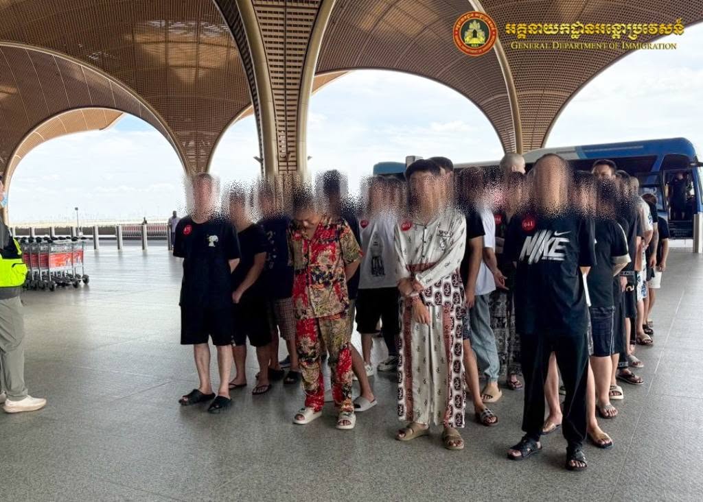 柬埔寨再驱逐156名中国籍涉诈人员