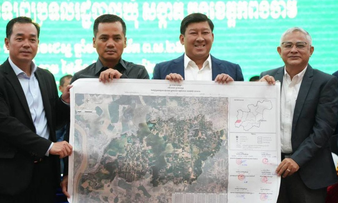 磅湛省率先完成乡分区边界精准地图绘制