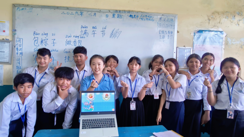 一叶粽香，情牵中柬——公立华明学校开展端午节文化活动
