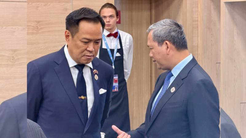 柬泰总理喀山非正式会晤，洪玛奈称暂无必要讨论开放陆地边境口岸
