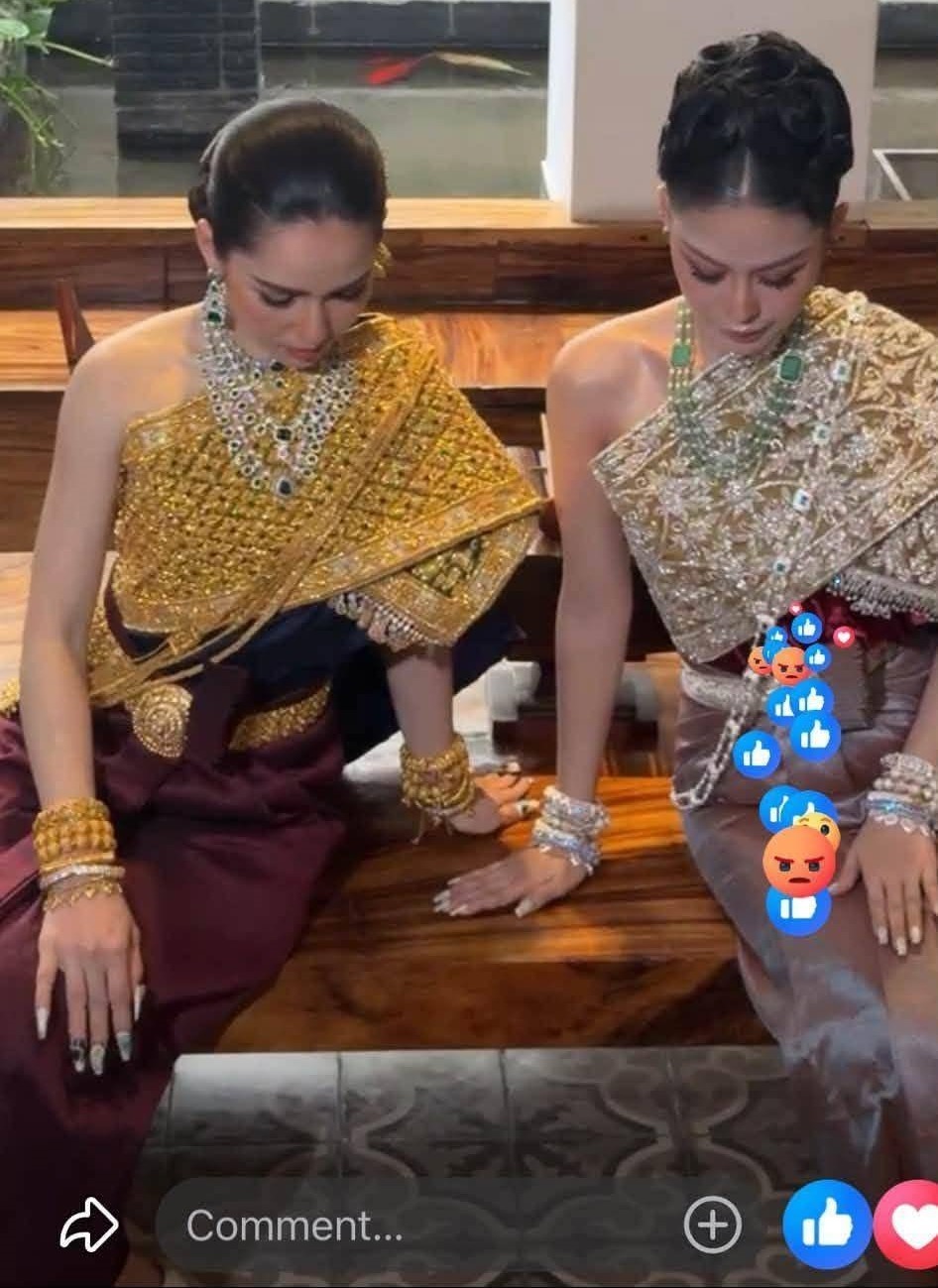 柬埔寨明星穿“Sbai Khmer”拍摄遭泰籍女子现场发难引热议