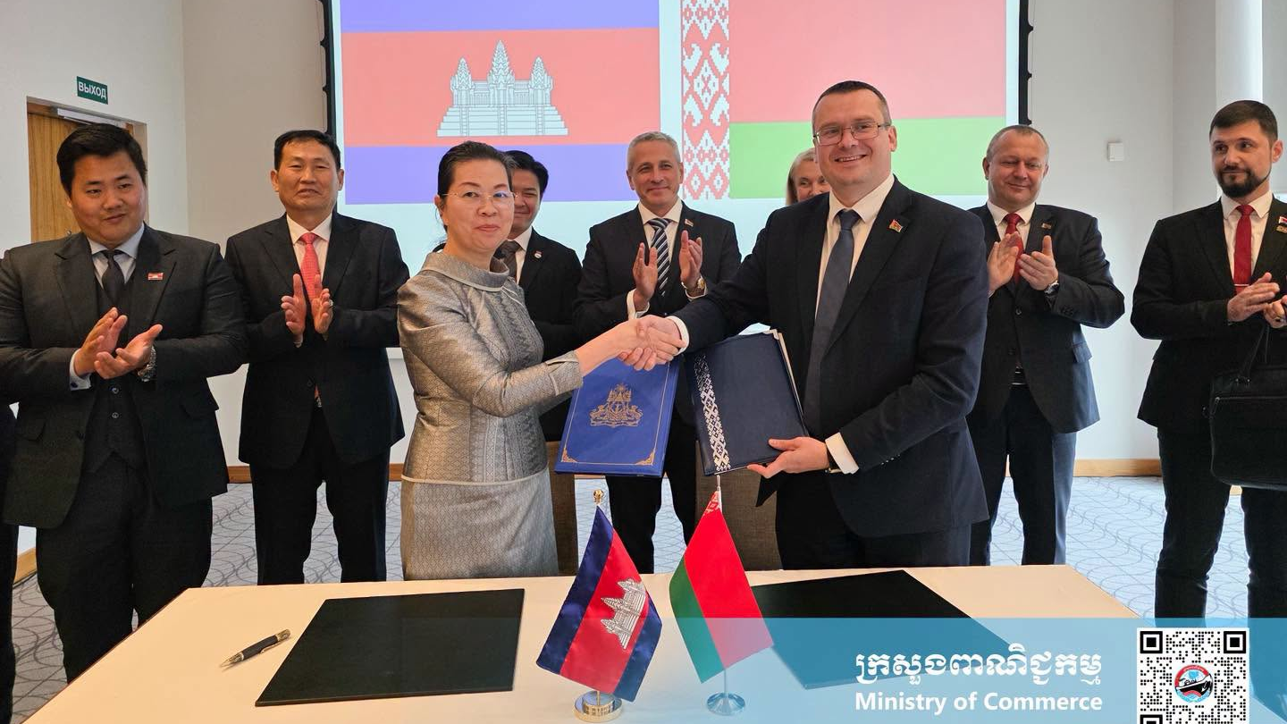 柬埔寨与白俄罗斯达成多项共识深化九大领域合作