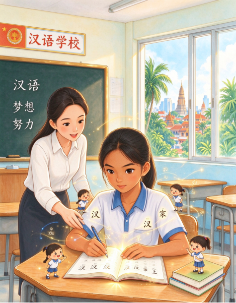 汉语照亮我的追梦路