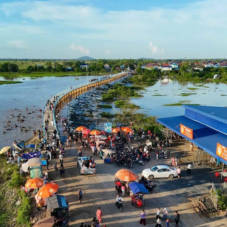 ភ្ញៀវទេសចរជាង ៦ម៉ឺននាក់ មកកម្សាន្តនៅខេត្តតាកែវ ក្នុងឱកាសបុណ្យភ្ជុំបិណ្ឌ រយៈពេល ៣ថ្ងៃ