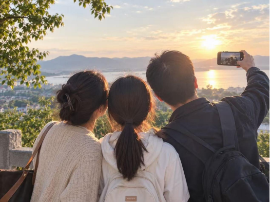 快门留住幸福