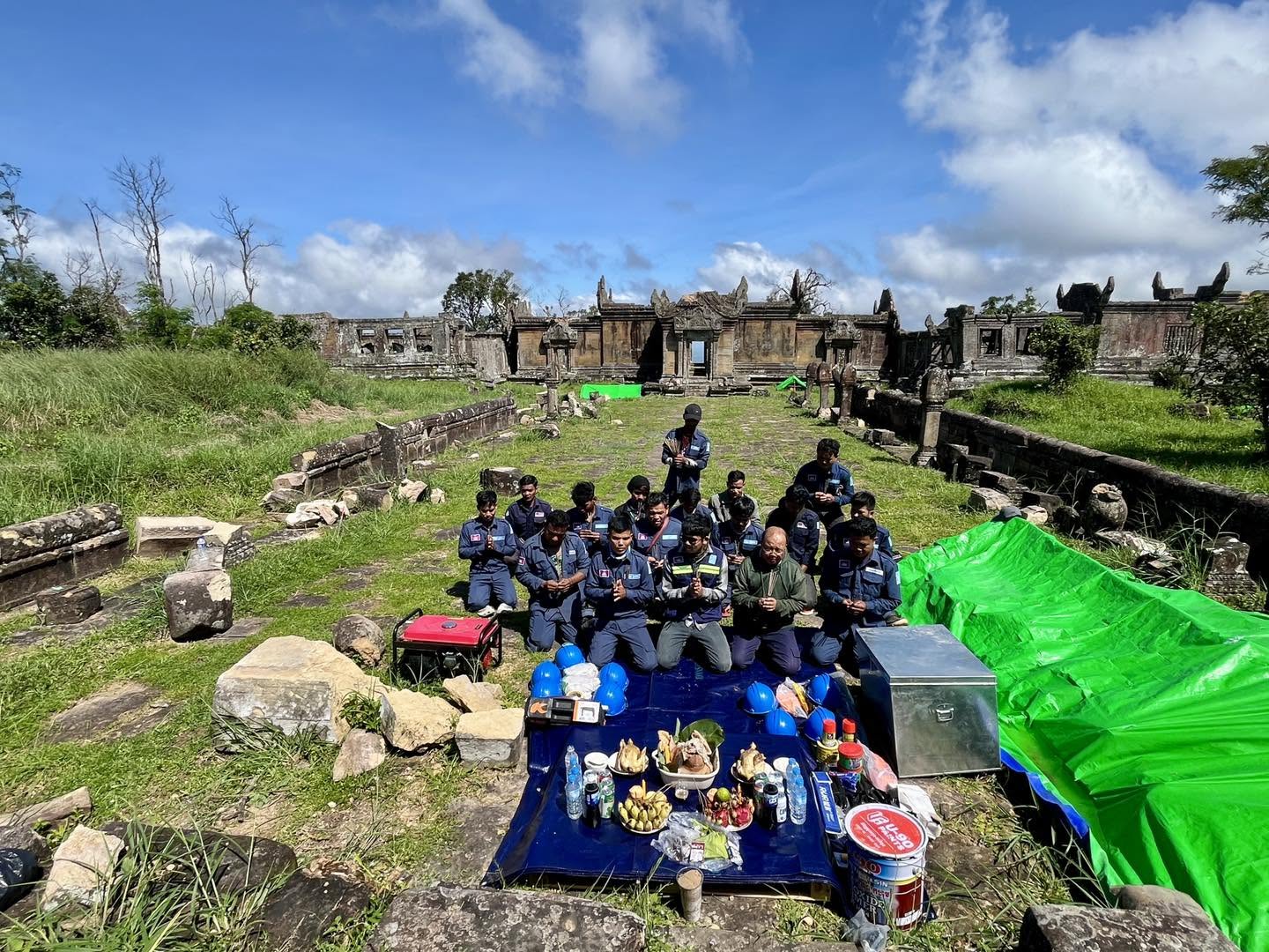 柬埔寨启动柏威夏寺第二阶段紧急加固